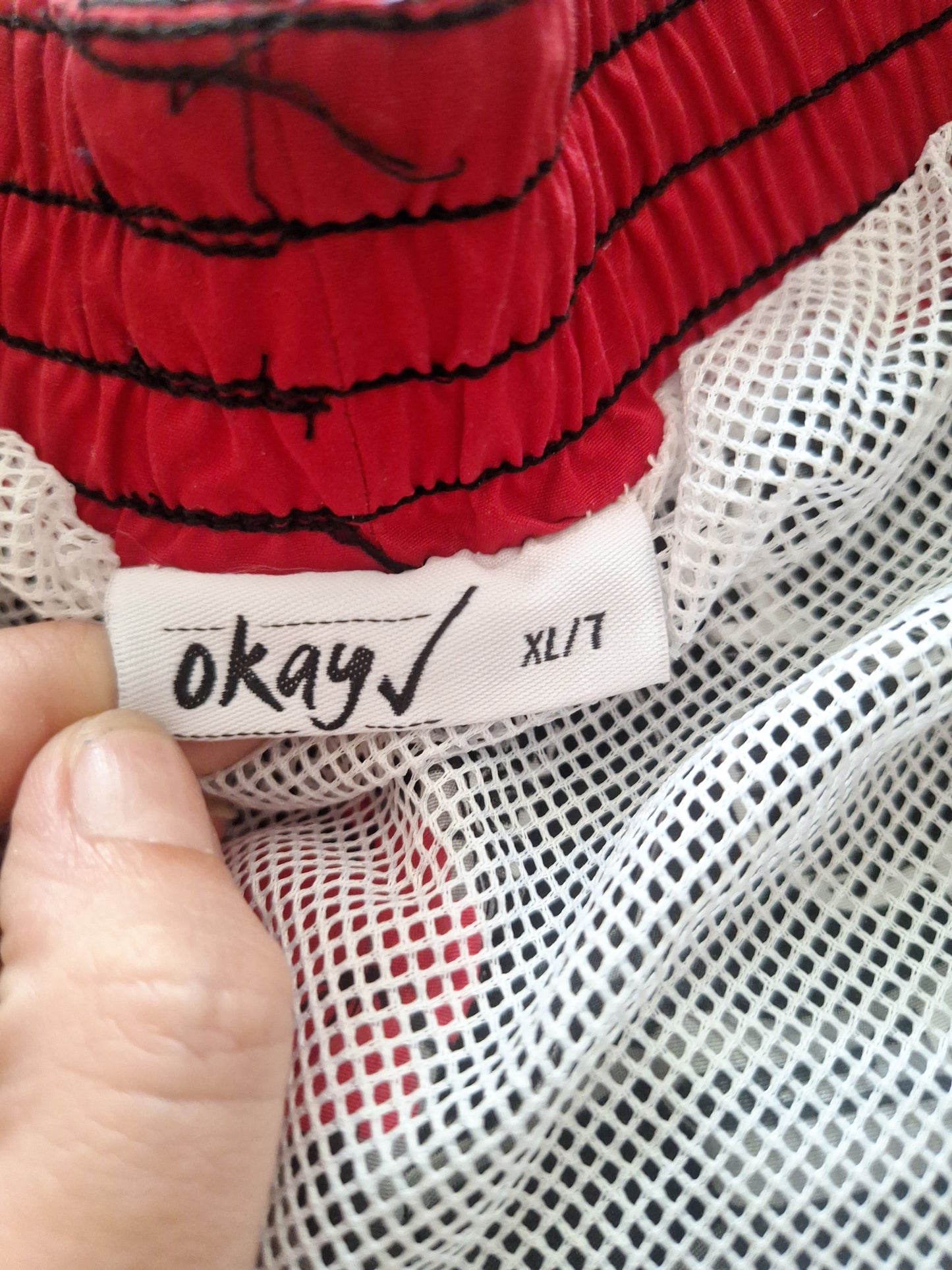 Okay Badeshorts Totenkopf XL