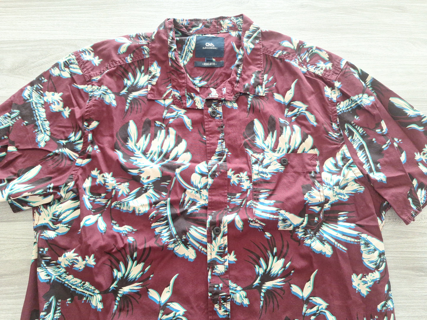 Clockhouse Hawaiihemd Regular Fit L