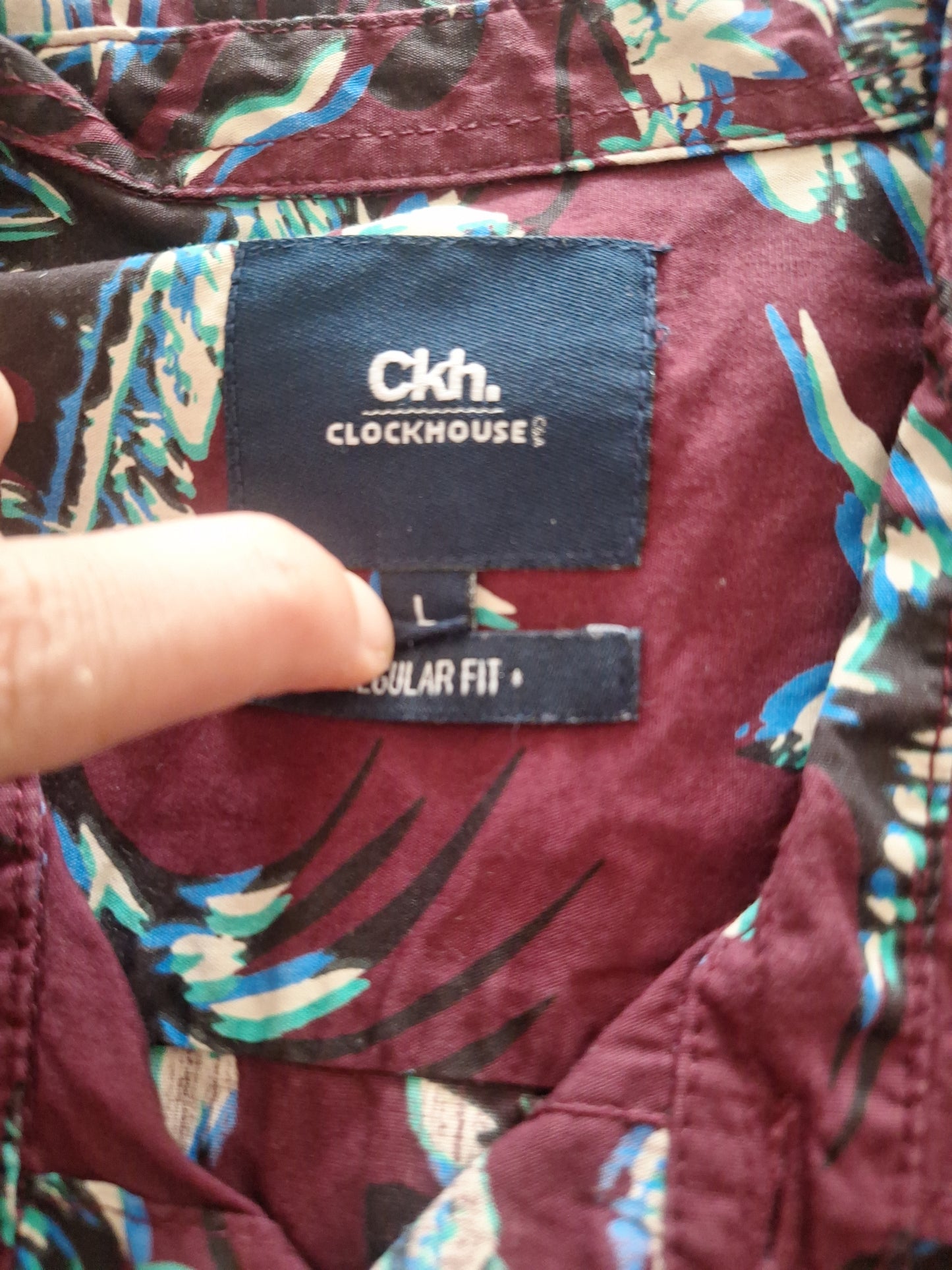 Clockhouse Hawaiihemd Regular Fit L