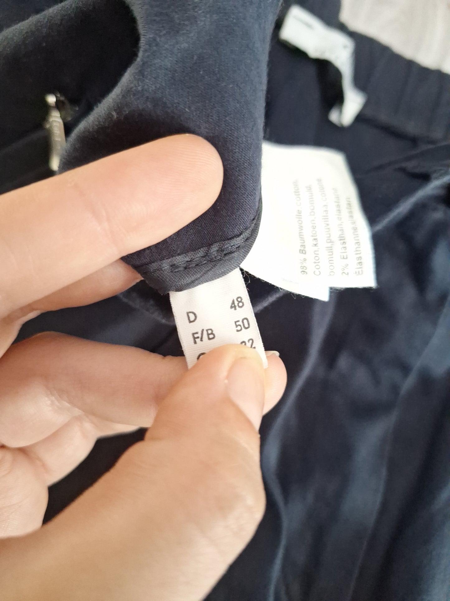 Peter Hahn Stoffhose 48