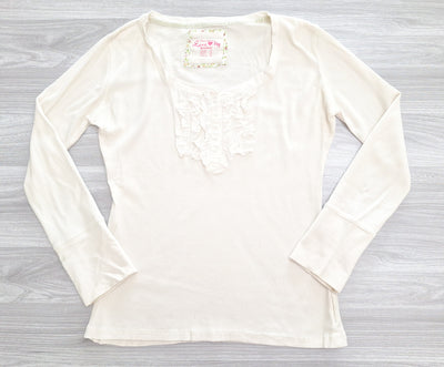 Atmosphere Langarmshirt Rüschen 42