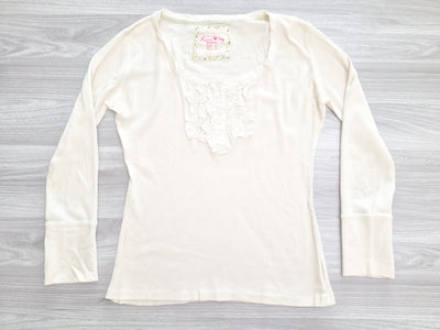 Atmosphere Langarmshirt Rüschen 42