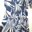 Midikleid Blättermuster 40