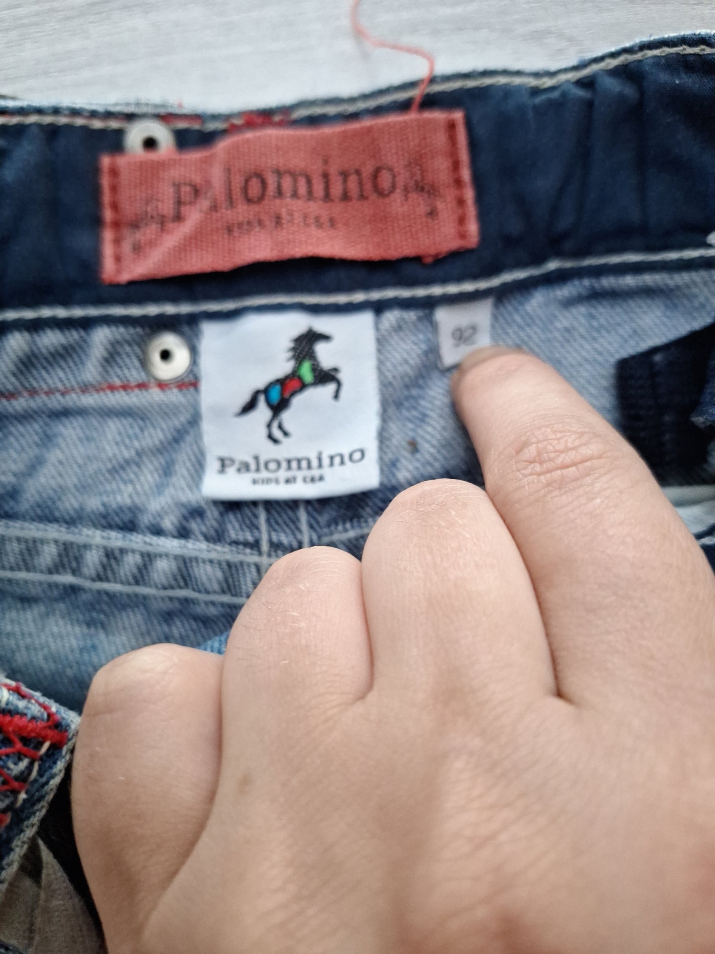 Palomino Jeansbermuda Stickerei 92