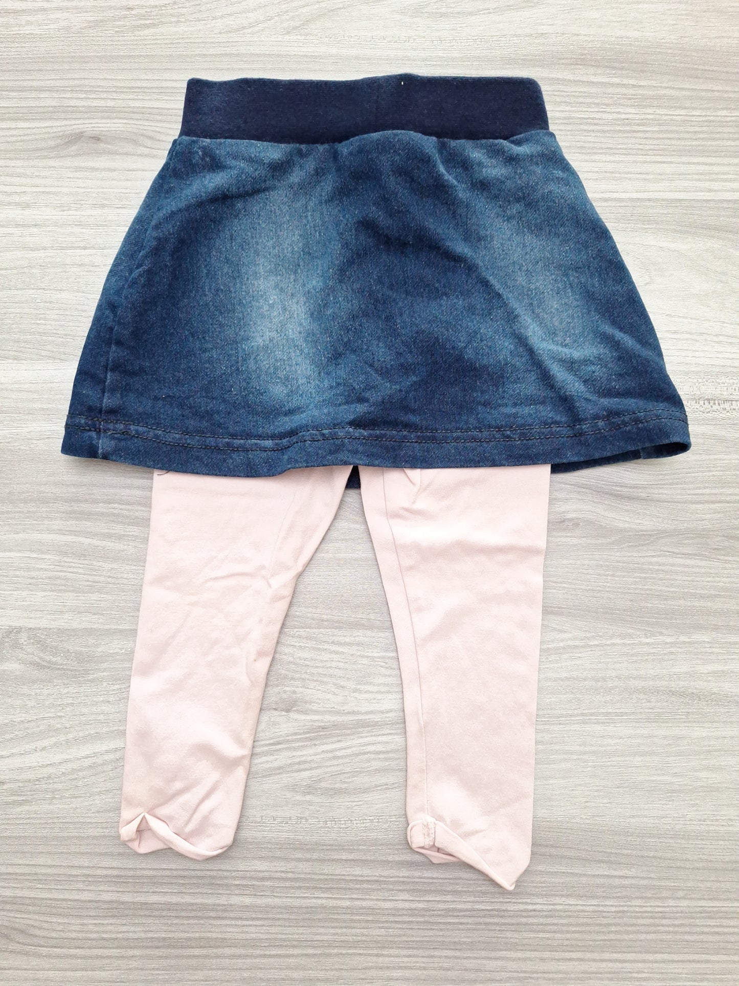 Ergee Skort Rock Leggings Jeansoptik 80