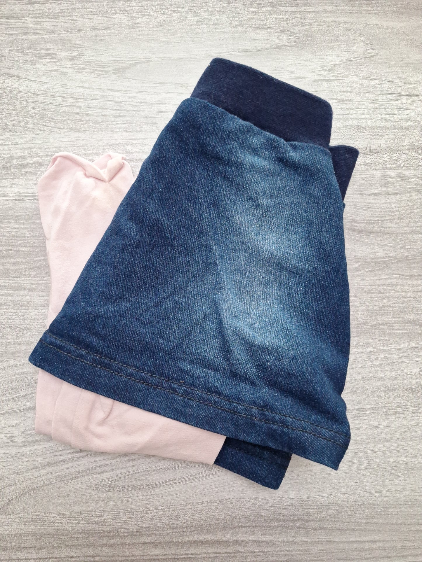 Ergee Skort Rock Leggings Jeansoptik 80