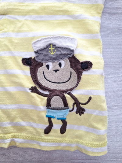 Carters T-Shirt Affe Gestreift 86
