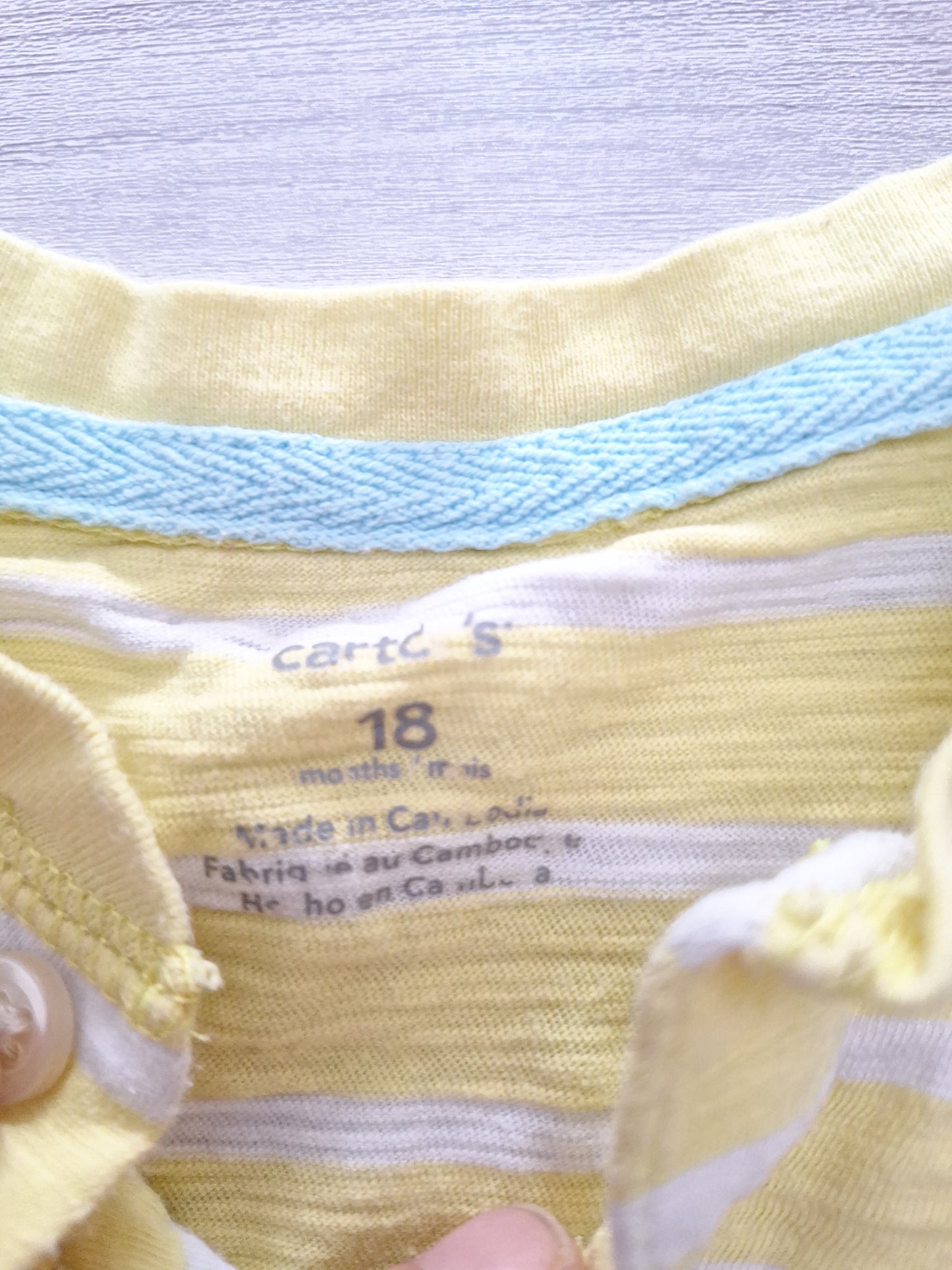 Carters T-Shirt Affe Gestreift 86