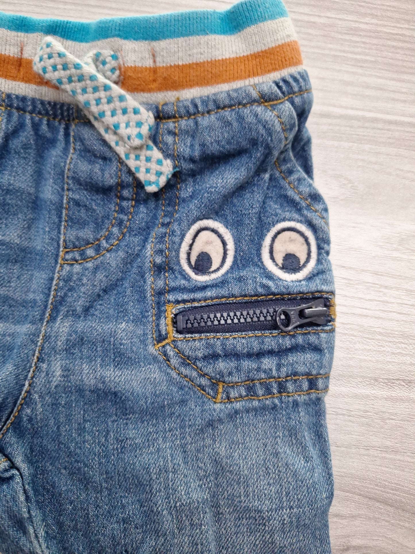 Baby Club Jeans Jogger Monster 80