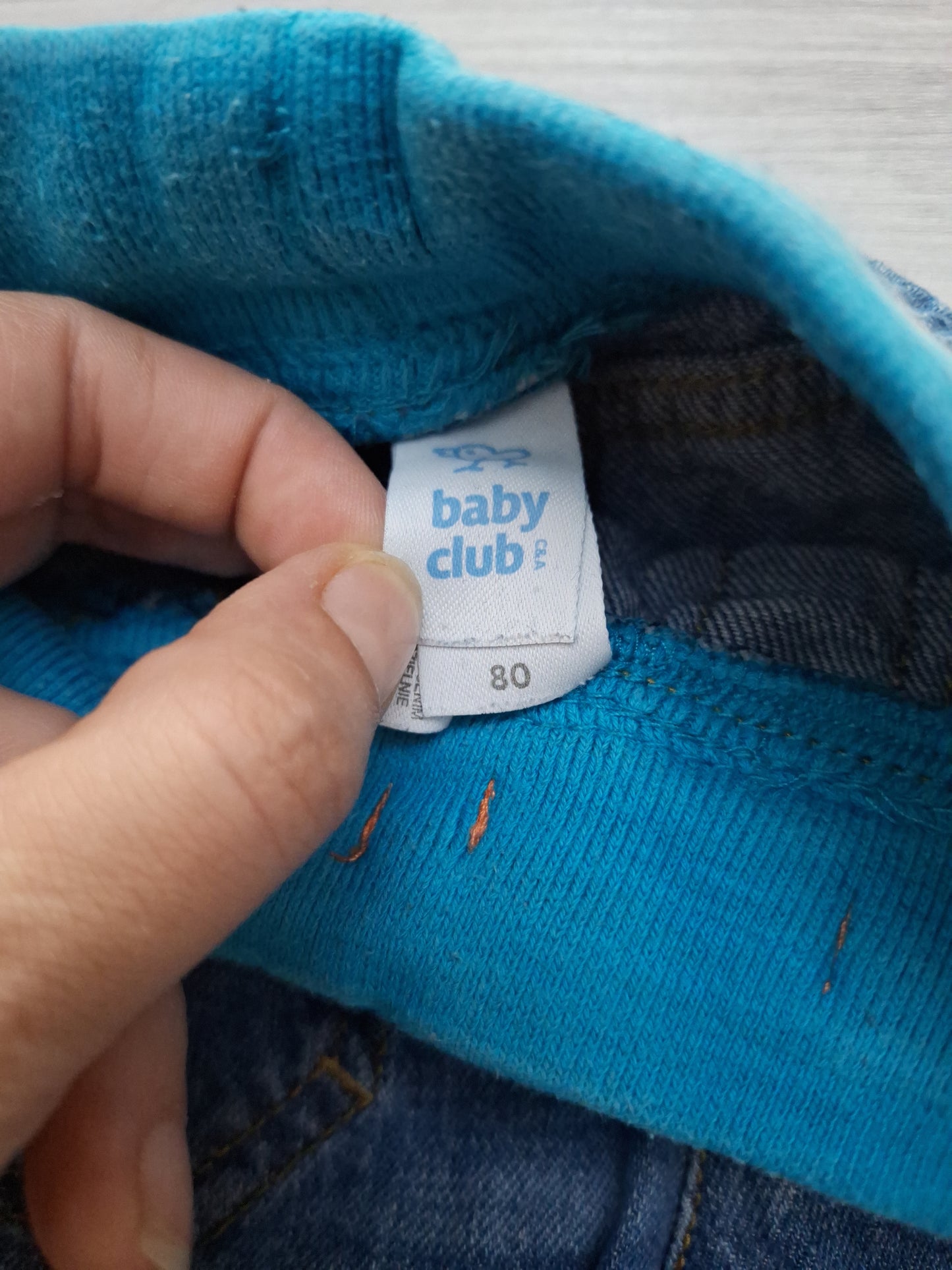 Baby Club Jeans Jogger Monster 80