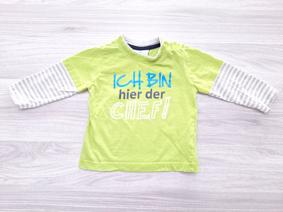 Topomini Langarmshirt Chef 80