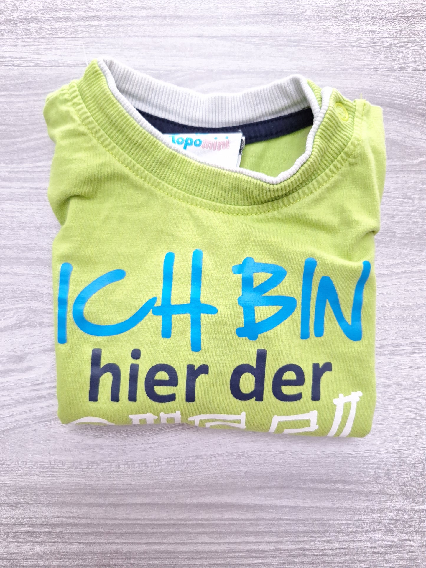 Topomini Langarmshirt Chef 80