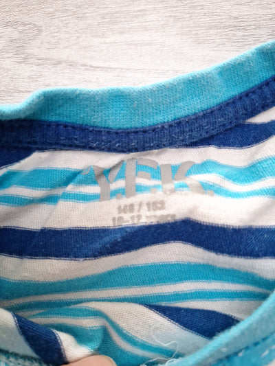 Y.F.K T-Shirt Streifen 146/152