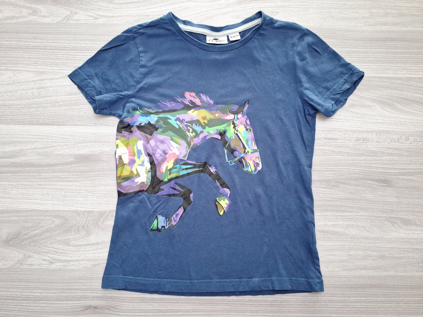 Crane Kids T-Shirt Pferdeprint 140