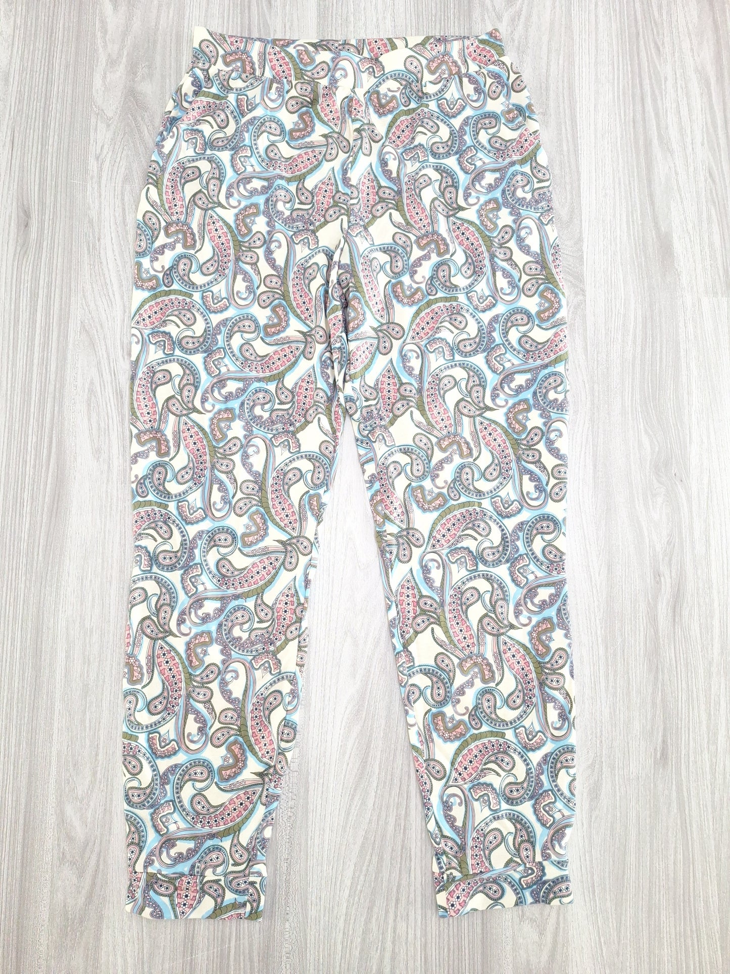 Esmara Stoffhose Paisley 36
