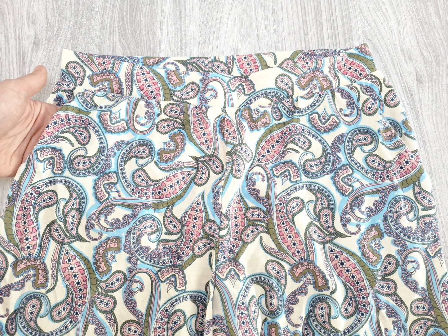 Esmara Stoffhose Paisley 36