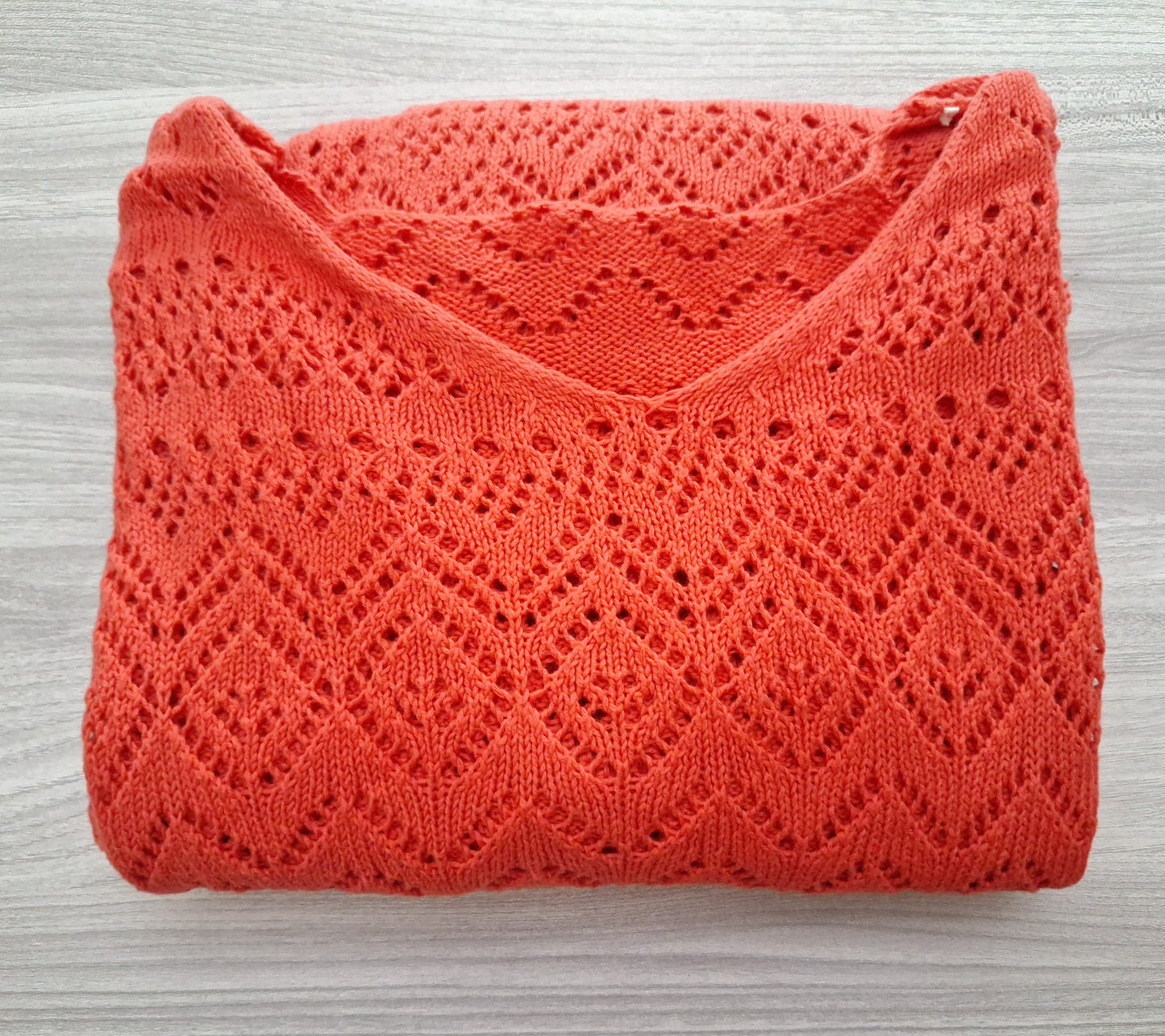Gina Benotti Pullover Lochmuster 40/42