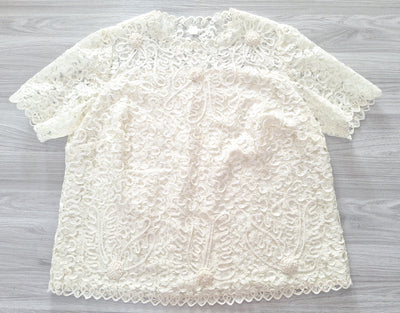 Blusenshirt Spitze 48/50
