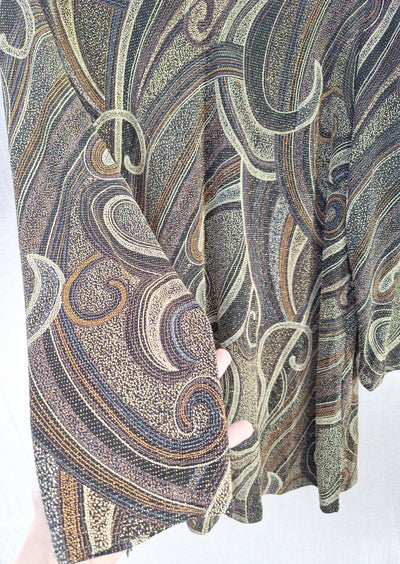 Longshirt Glitzermuster 48