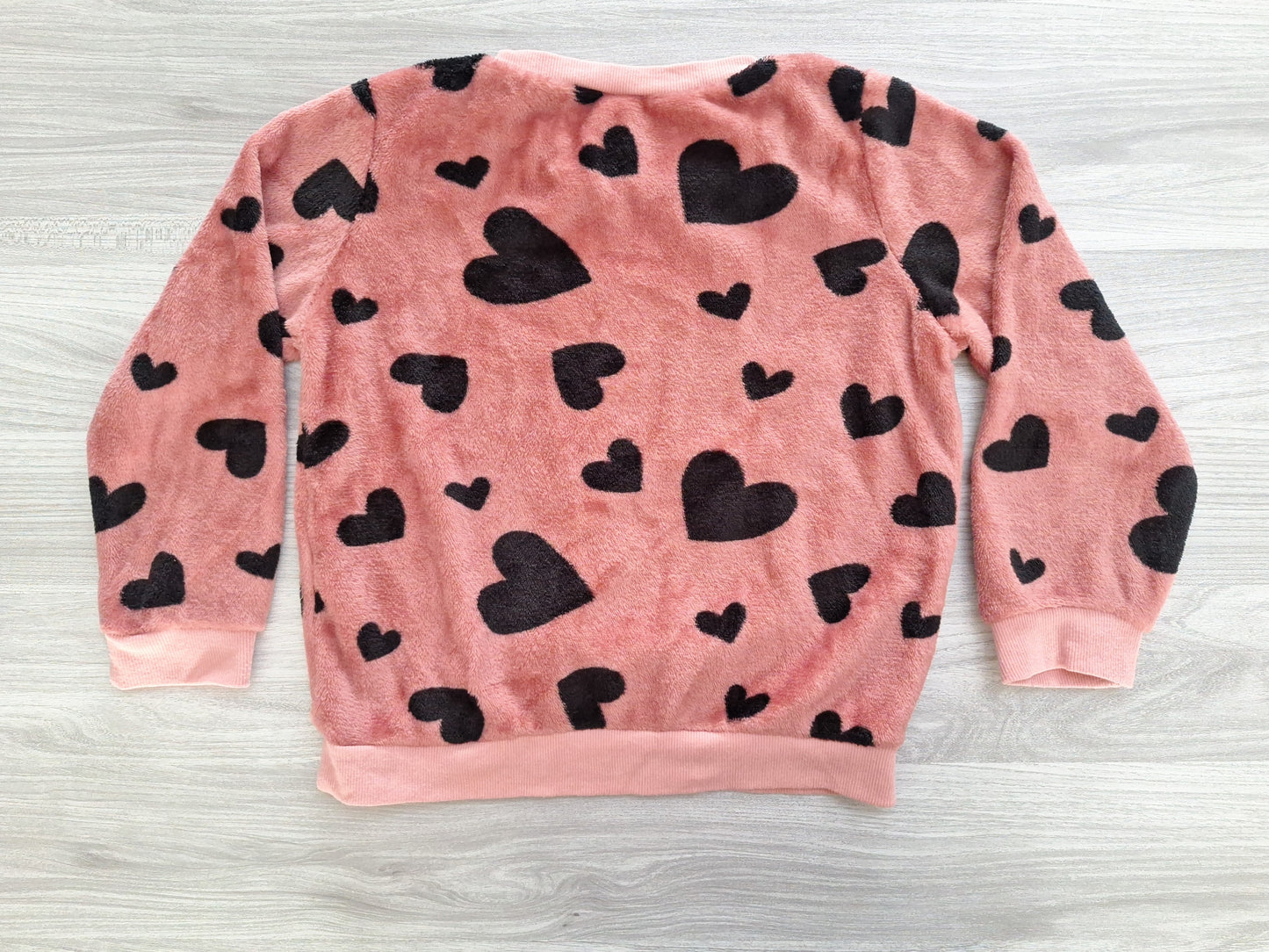 SHEIN Kuschelpullover Herzen 122