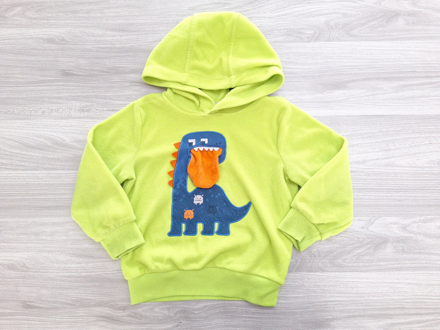 Kiki & Koko Fleece Hoodie Dino 92