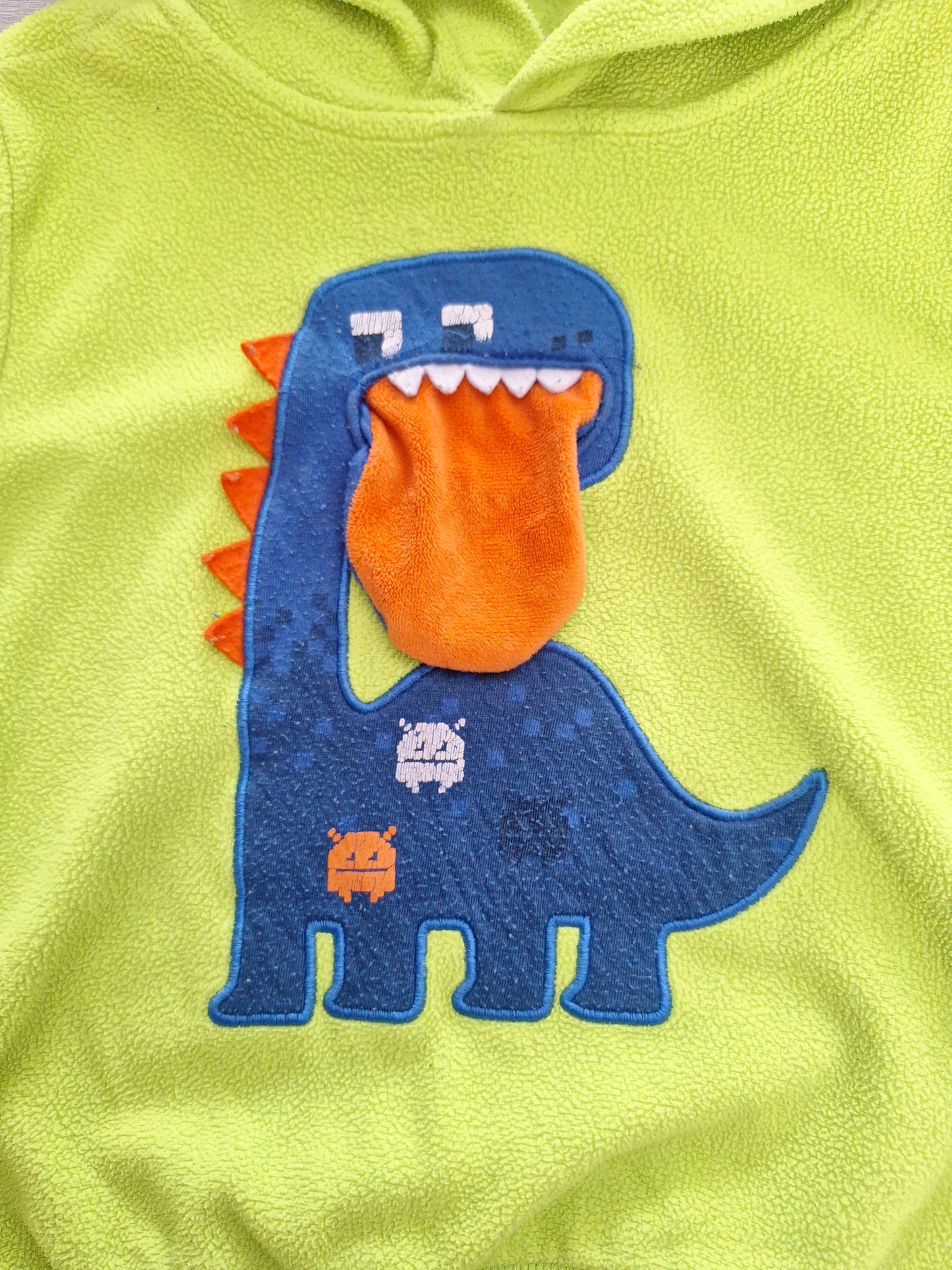 Kiki & Koko Fleece Hoodie Dino 92