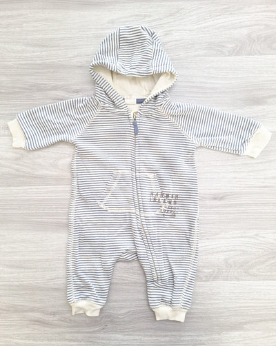 H&M Kids Kapuzen-Strampler 50