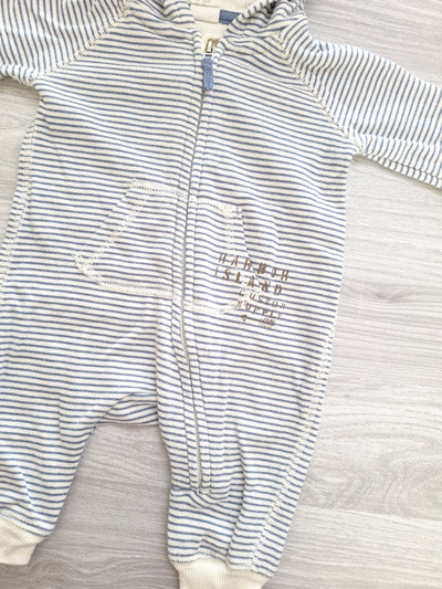 H&M Kids Kapuzen-Strampler 50