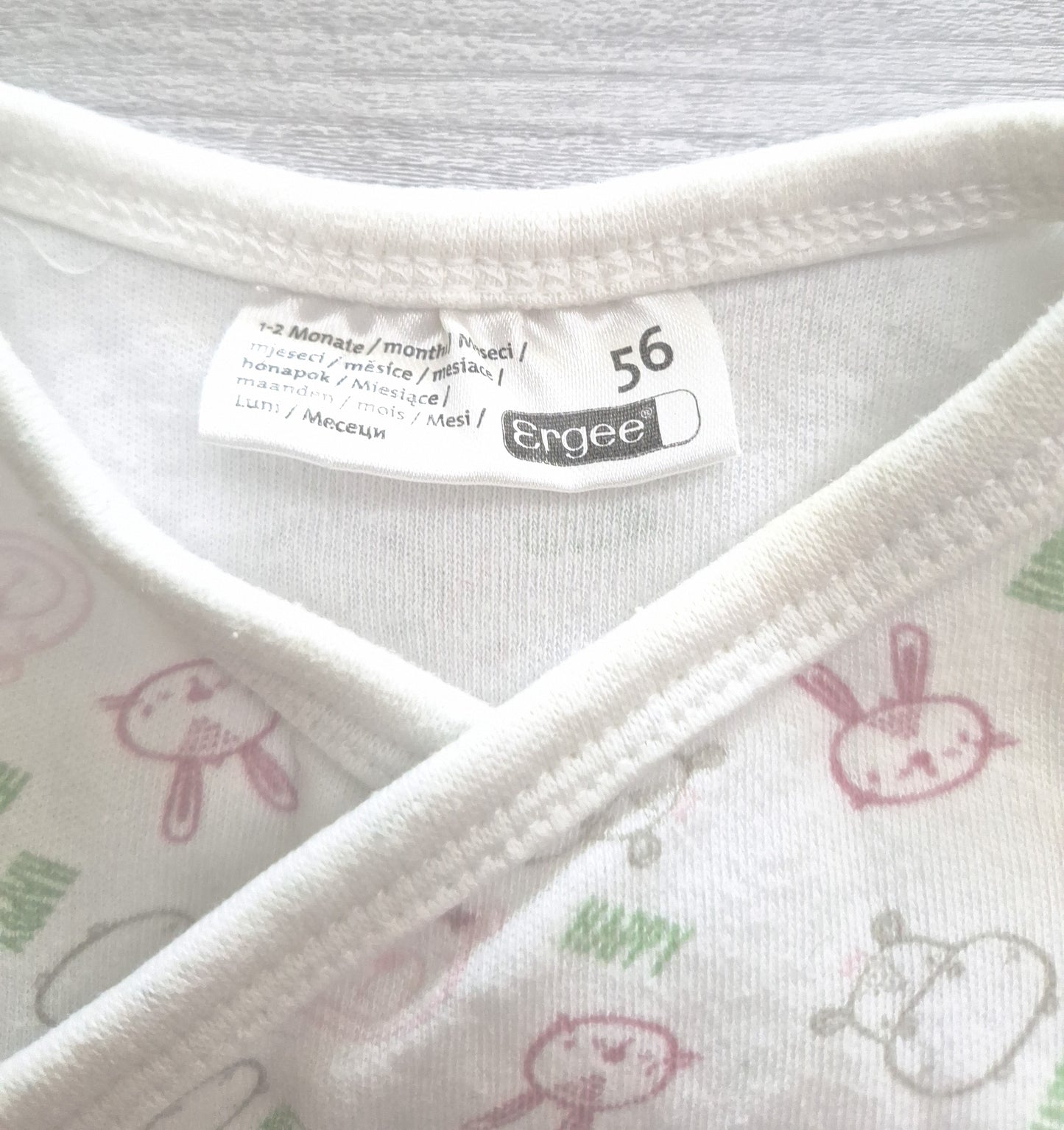 Ergee Wickelbody Tiere 56
