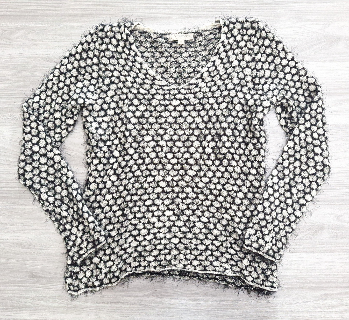 Comma Strickpullover Flauschig 40