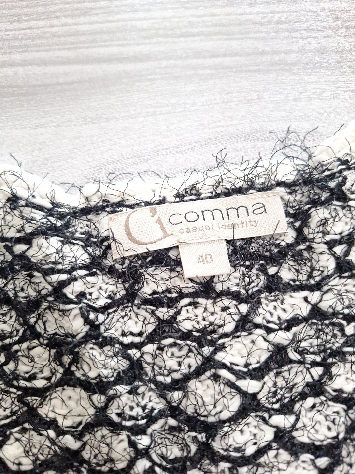 Comma Strickpullover Flauschig 40