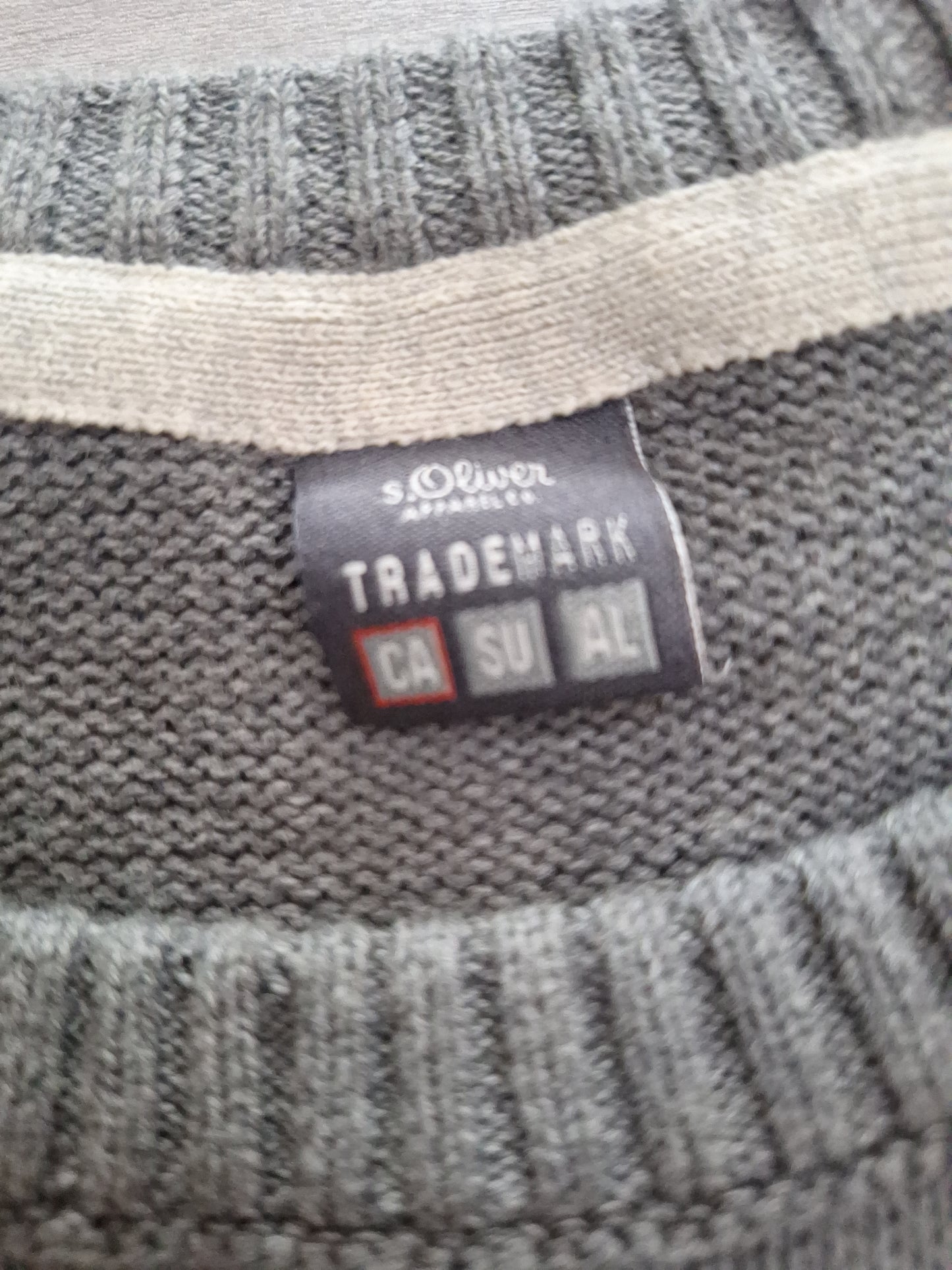 S.Oliver Strickpullover Logo M