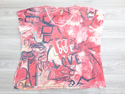 Tredy Shirt Strassprint 46/48