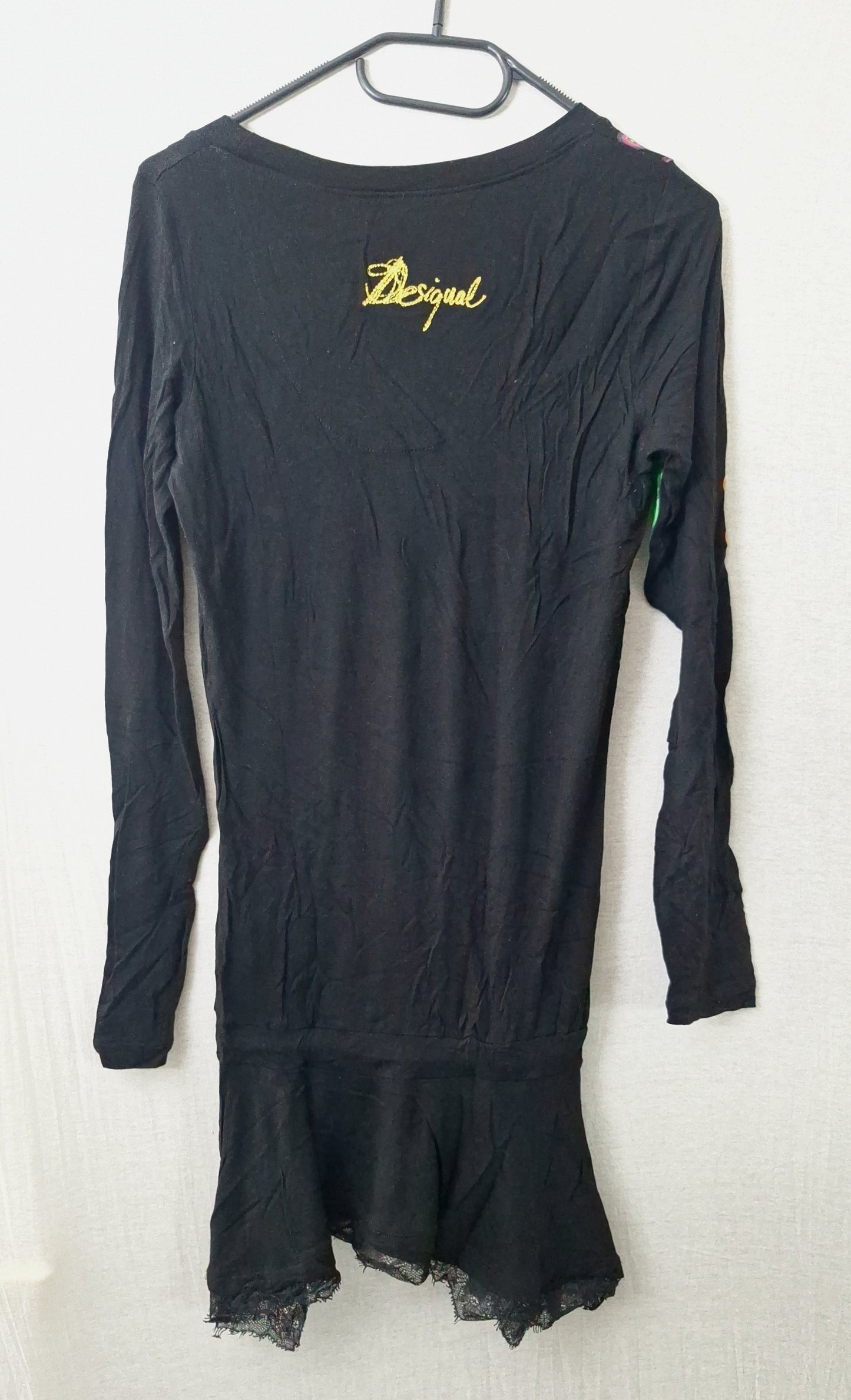 Desigual Kleid Strassprint 36