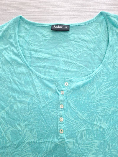 Janina Shirt Blätterprint 42