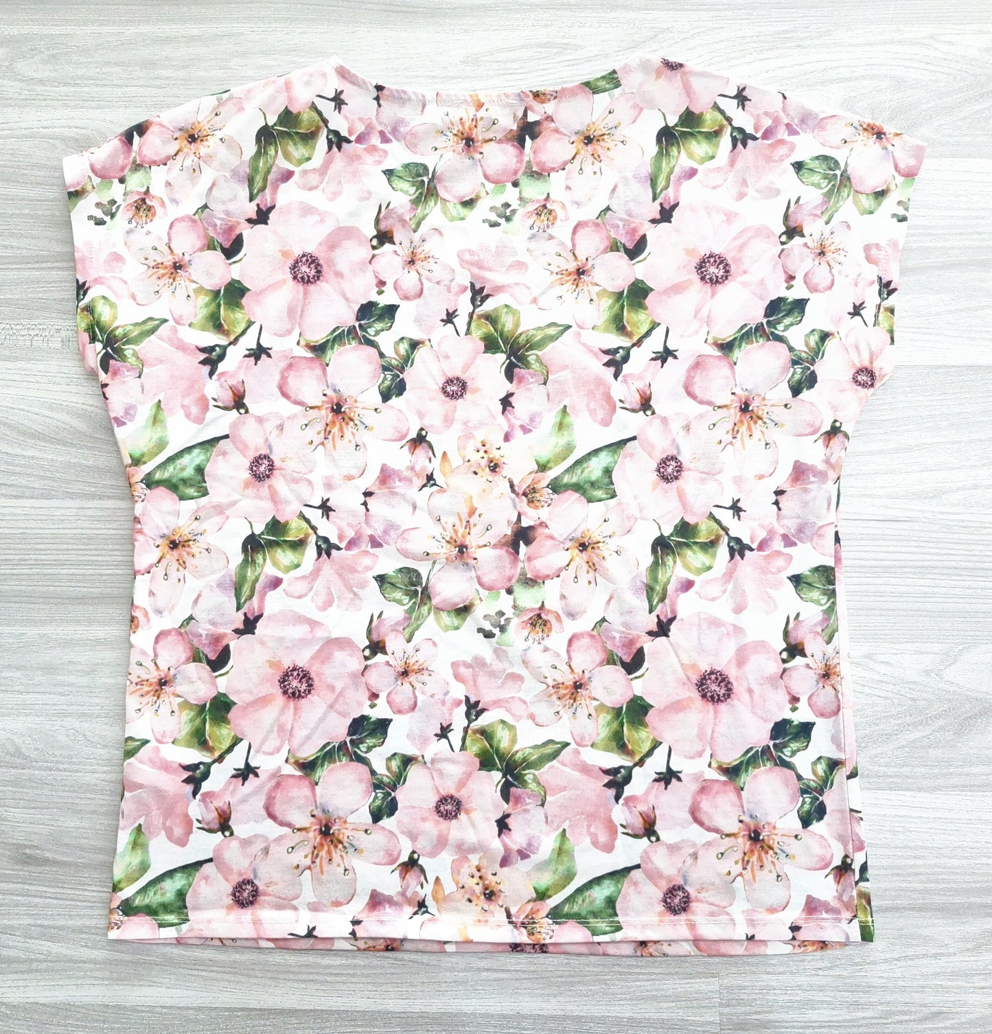 Montego T-Shirt Blumen 40