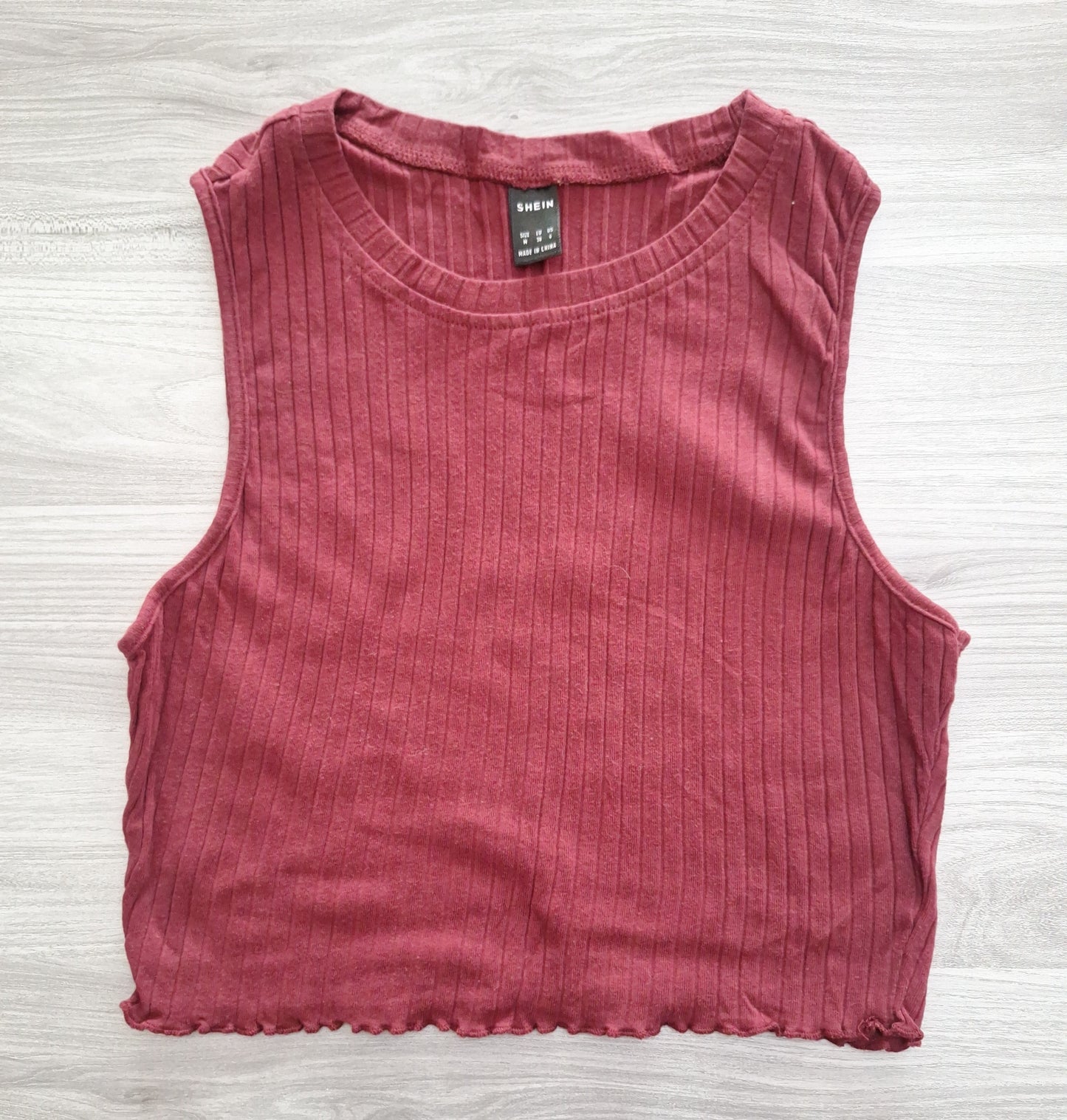 Shein Crop Top Ripp 38