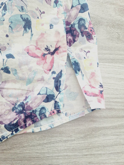 Walbusch Bluse Blumen 46
