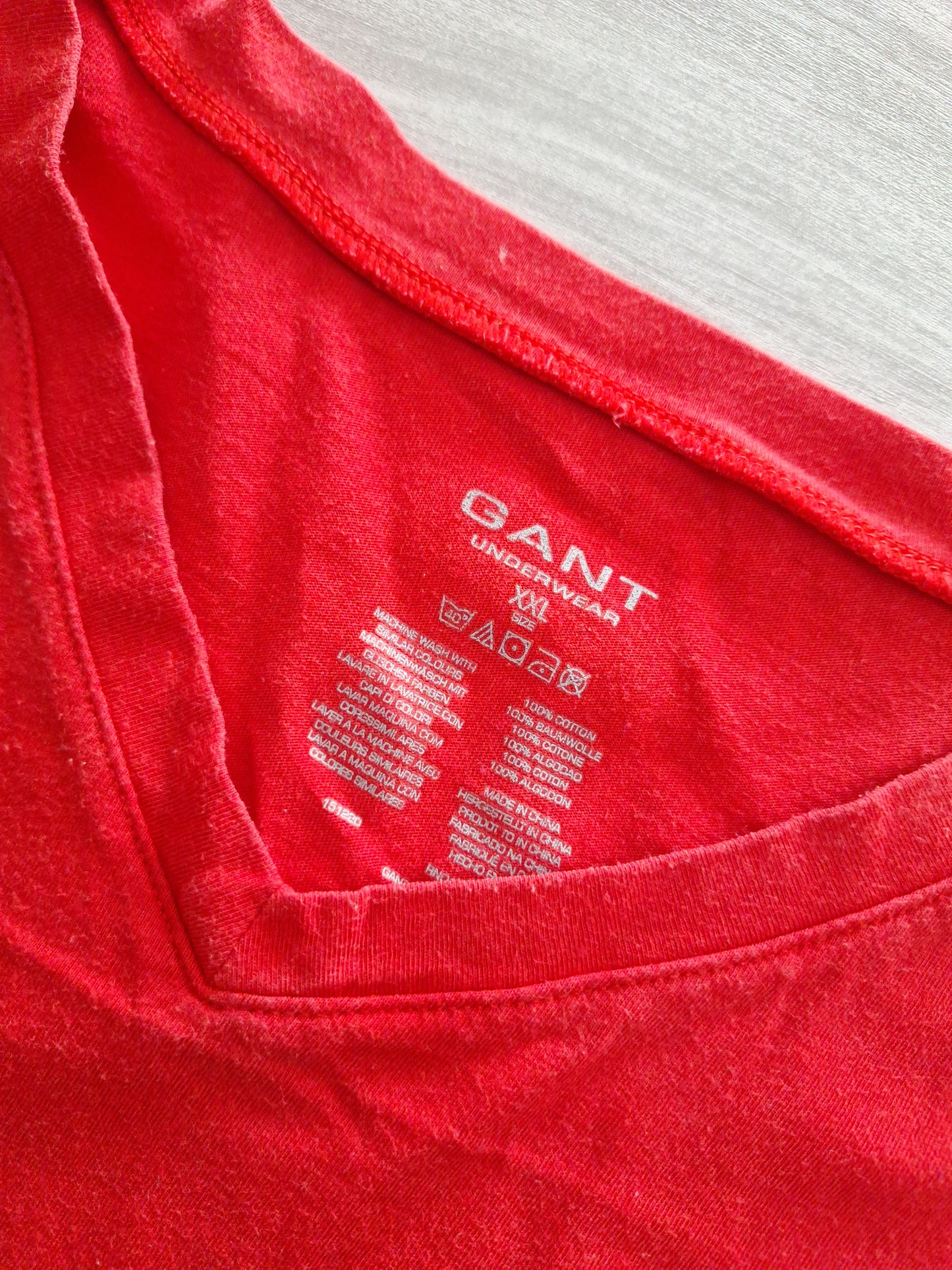 GANT T-Shirt V-Ausschnitt XXL