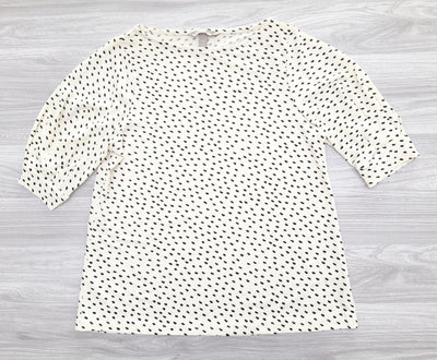 H&M T-Shirt Puffärmel 36