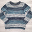 Cappuccino Strickpullover Ringel 38
