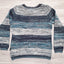 Cappuccino Strickpullover Ringel 38
