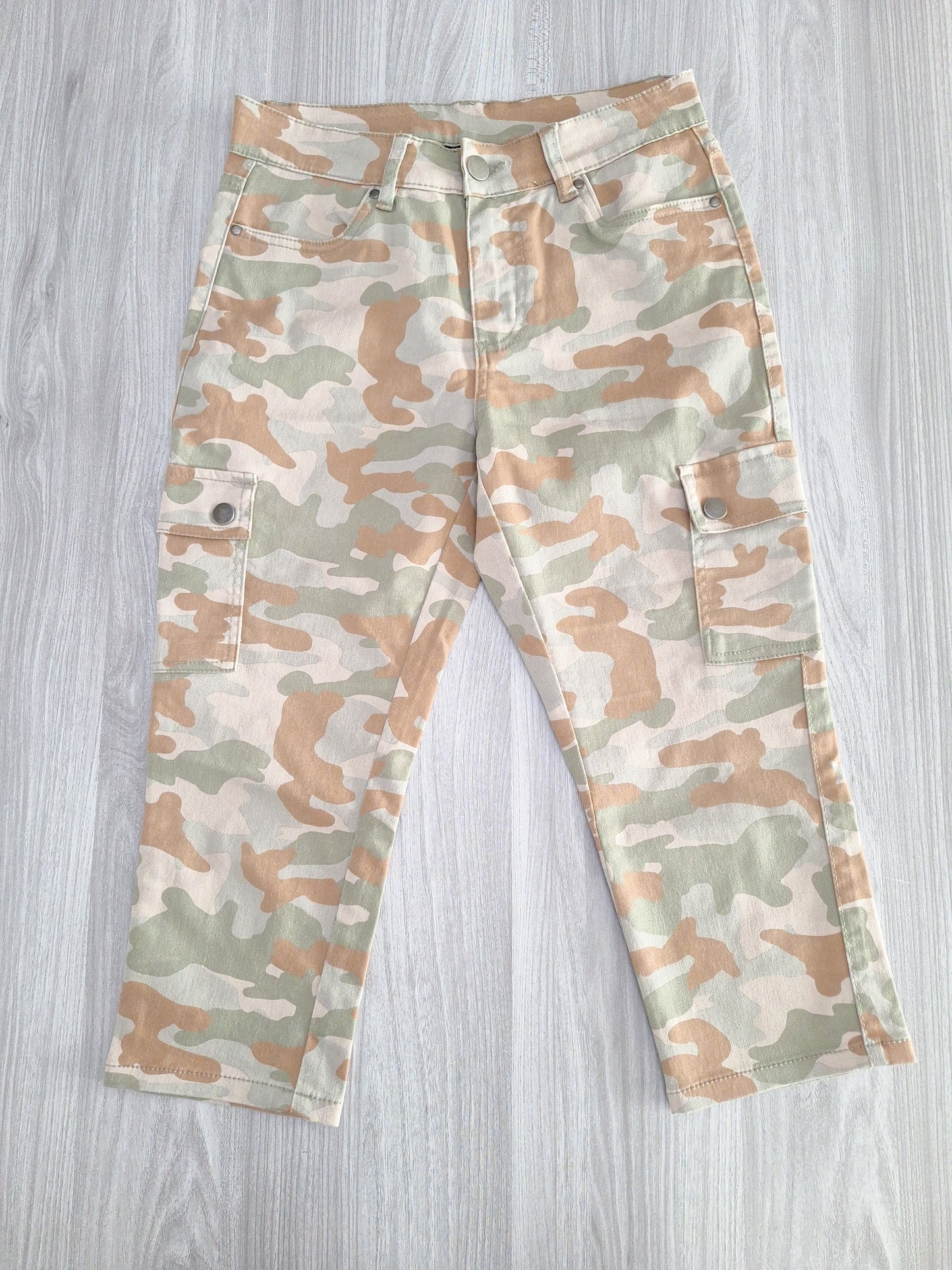Janina Cargohose Camouflage 36