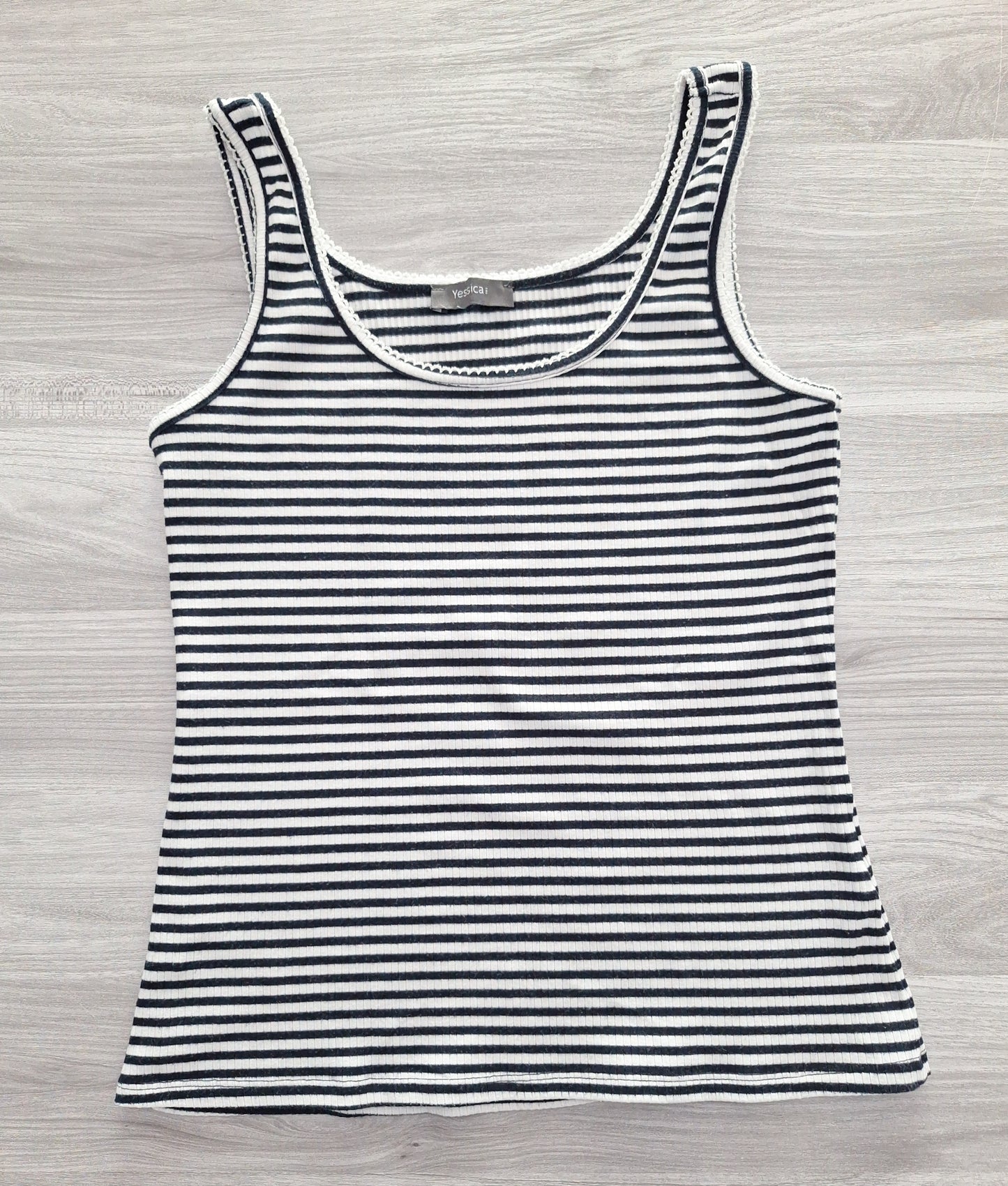 Yessica Tanktop Ringellook 36