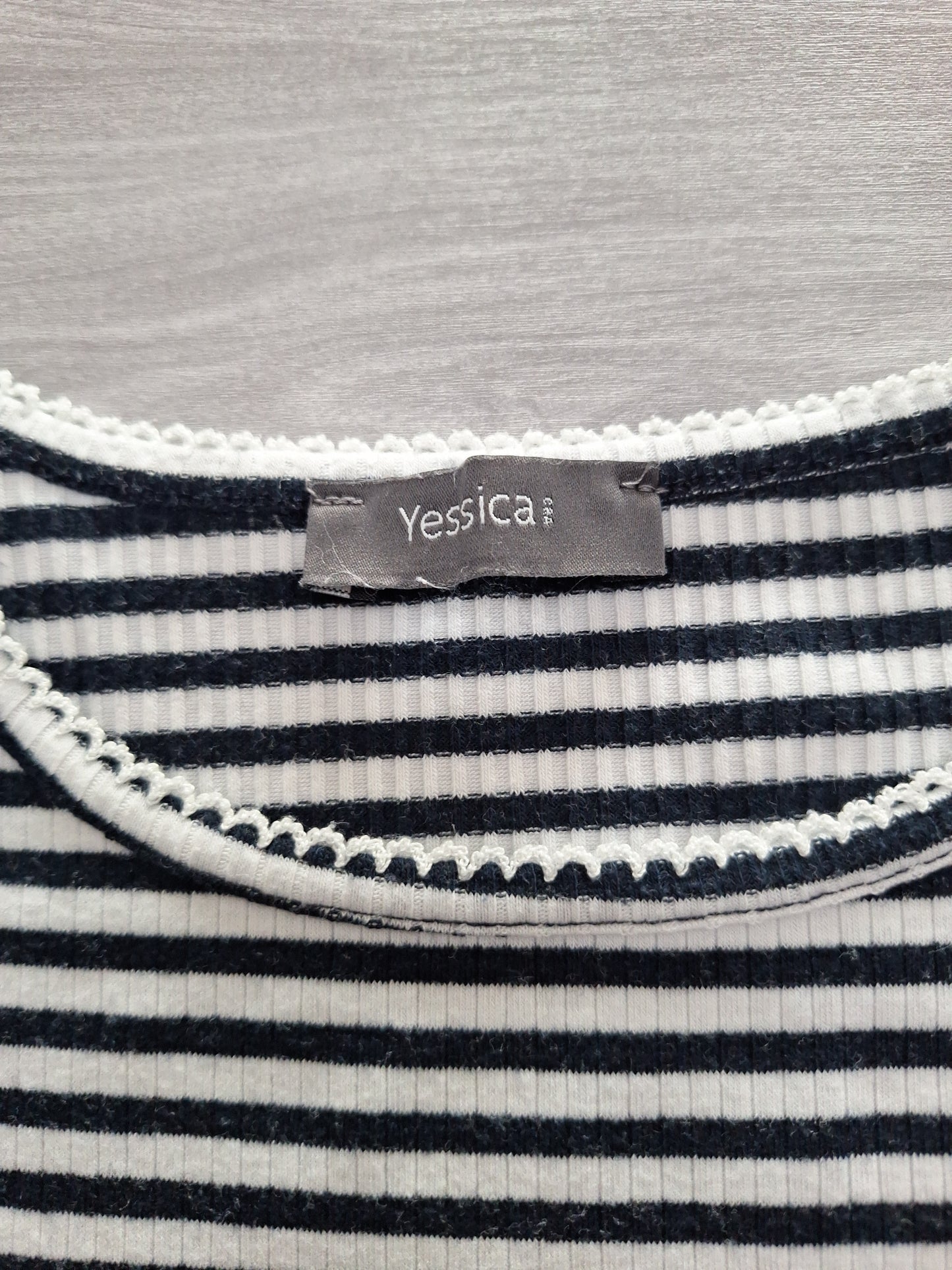Yessica Tanktop Ringellook 36