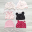 Babymützen 6er Set Gr. 56 / 41–42