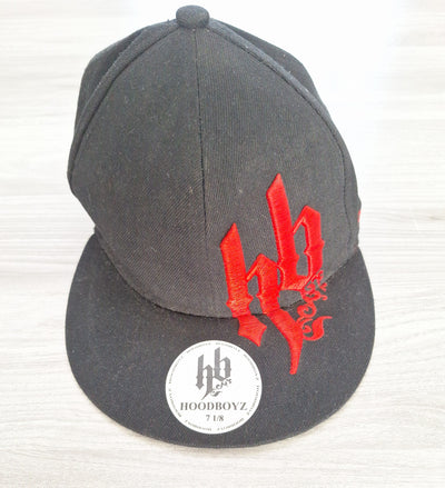 Hoodboyz Fitted Cap Logo-Stick 7 1/8