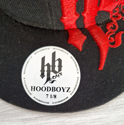 Hoodboyz Fitted Cap Logo-Stick 7 1/8