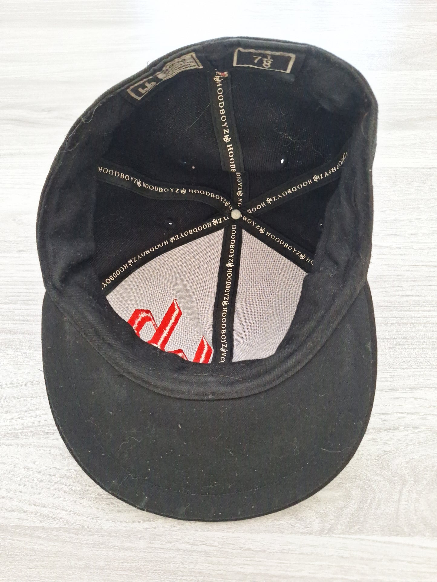 Hoodboyz Fitted Cap Logo-Stick 7 1/8