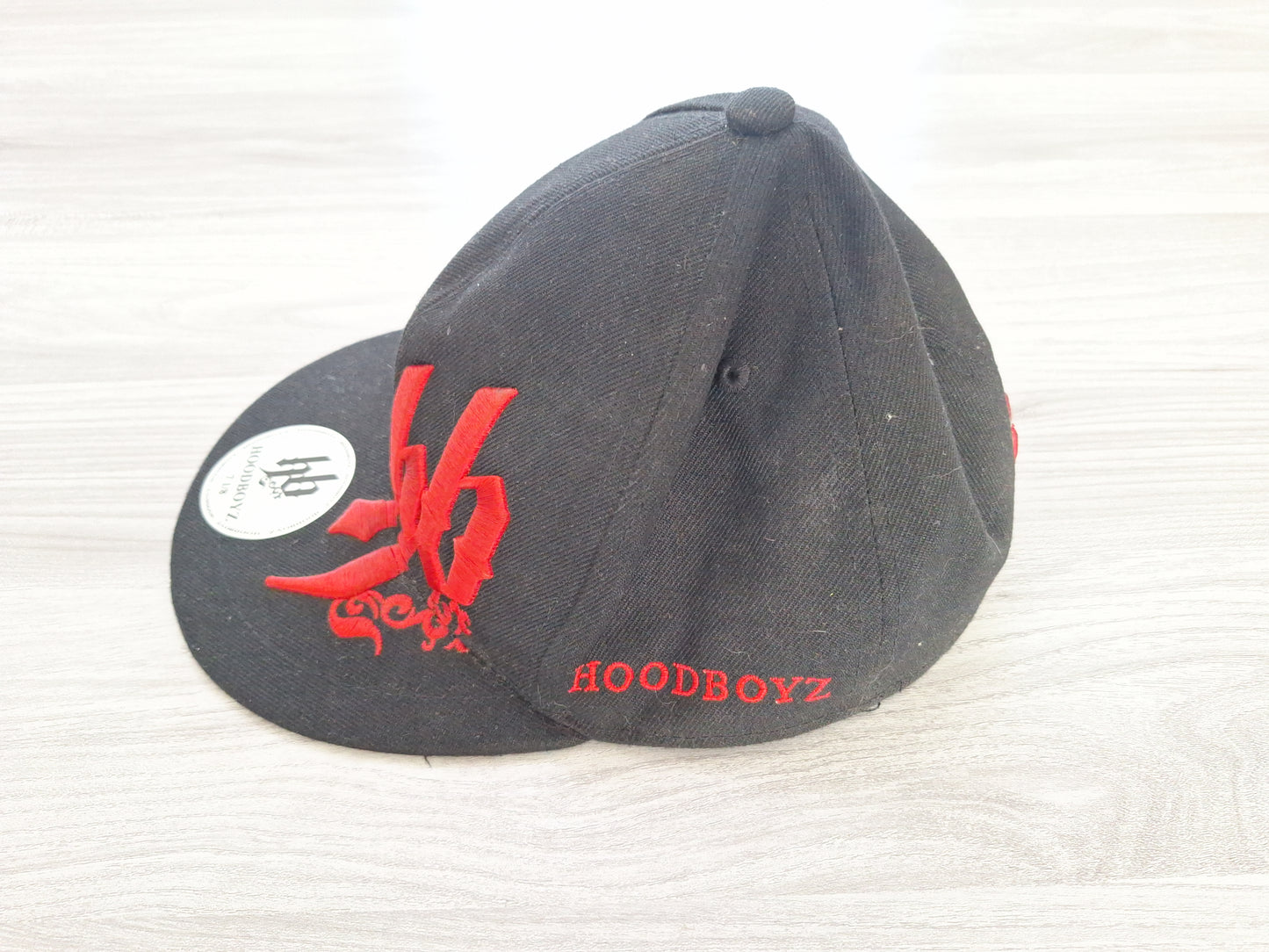 Hoodboyz Fitted Cap Logo-Stick 7 1/8